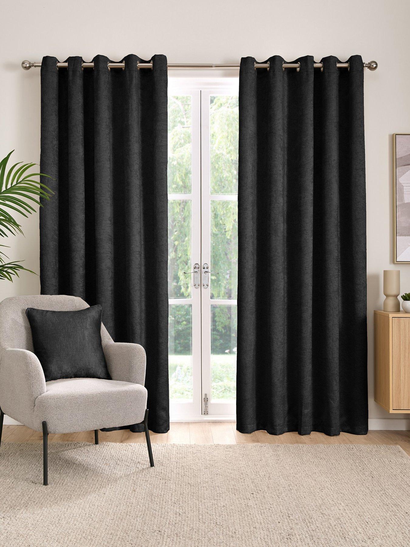 The Very Collection Harper Thermal Dim Out Eyelet Curtains