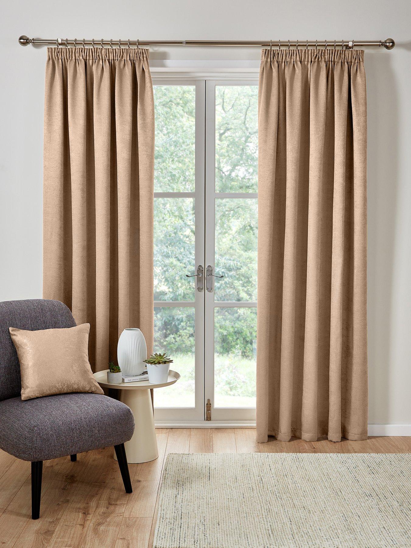 undefined Neo Thermal Dim Out Pencil Pleat Curtains