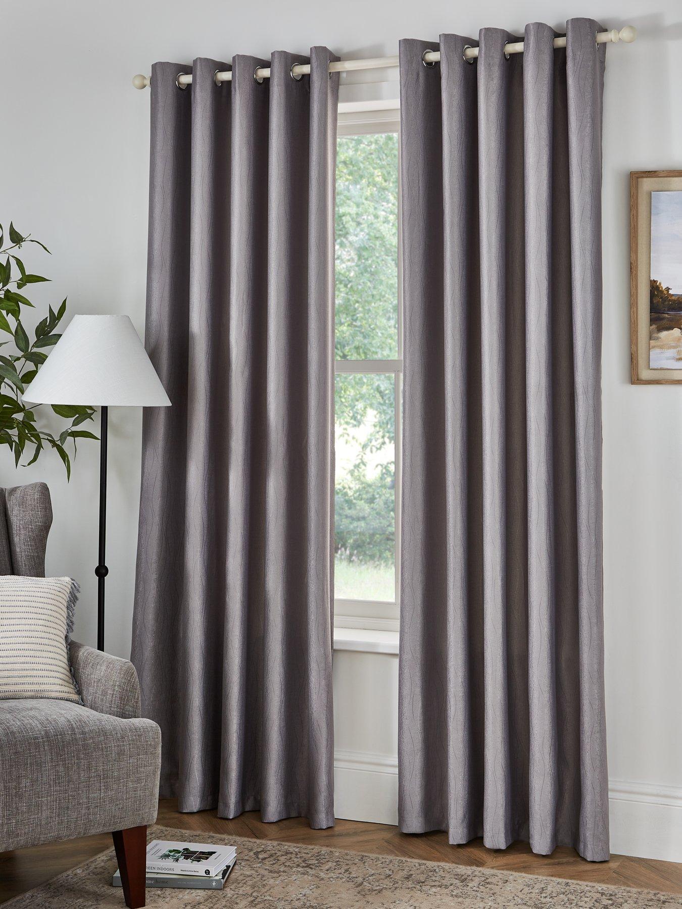 undefined Epsom Thermal Dim Out Eyelet Curtains
