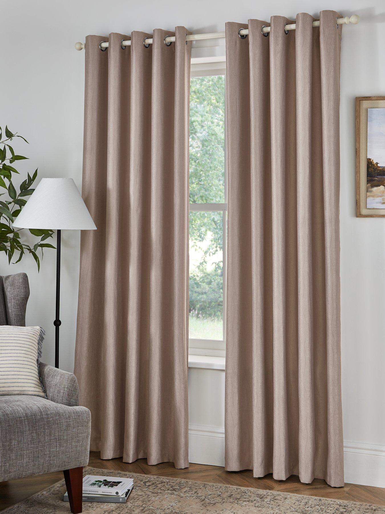 undefined Epsom Thermal Dim Out Eyelet Curtains