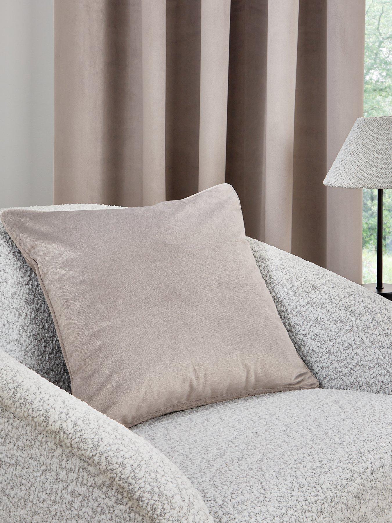 Image 1 of 7 of The Very Collection Cambridge Velvet Cushion Cover Pair