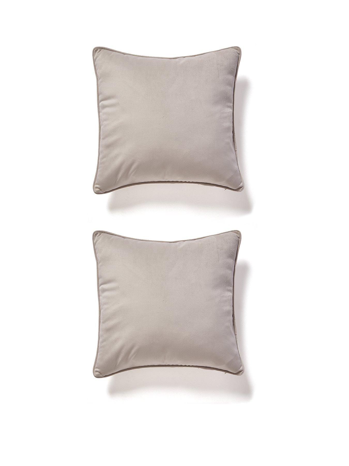 Image 2 of 7 of The Very Collection Cambridge Velvet Cushion Cover Pair