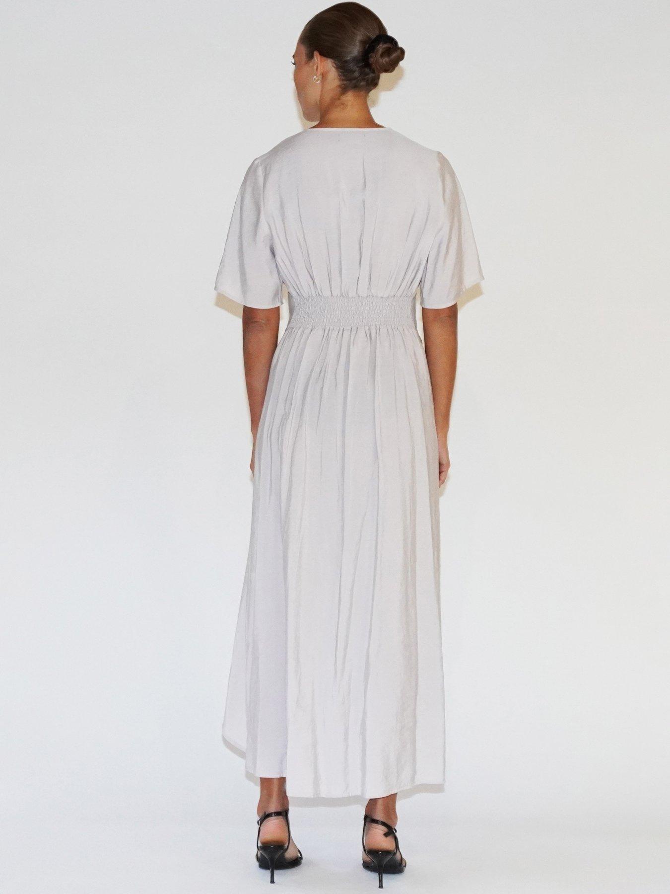 religion-handkerchief-hem-maxi-dress-whitestillFront