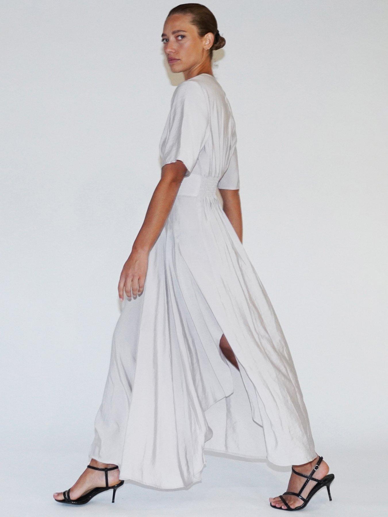 religion-handkerchief-hem-maxi-dress-whiteoutfit