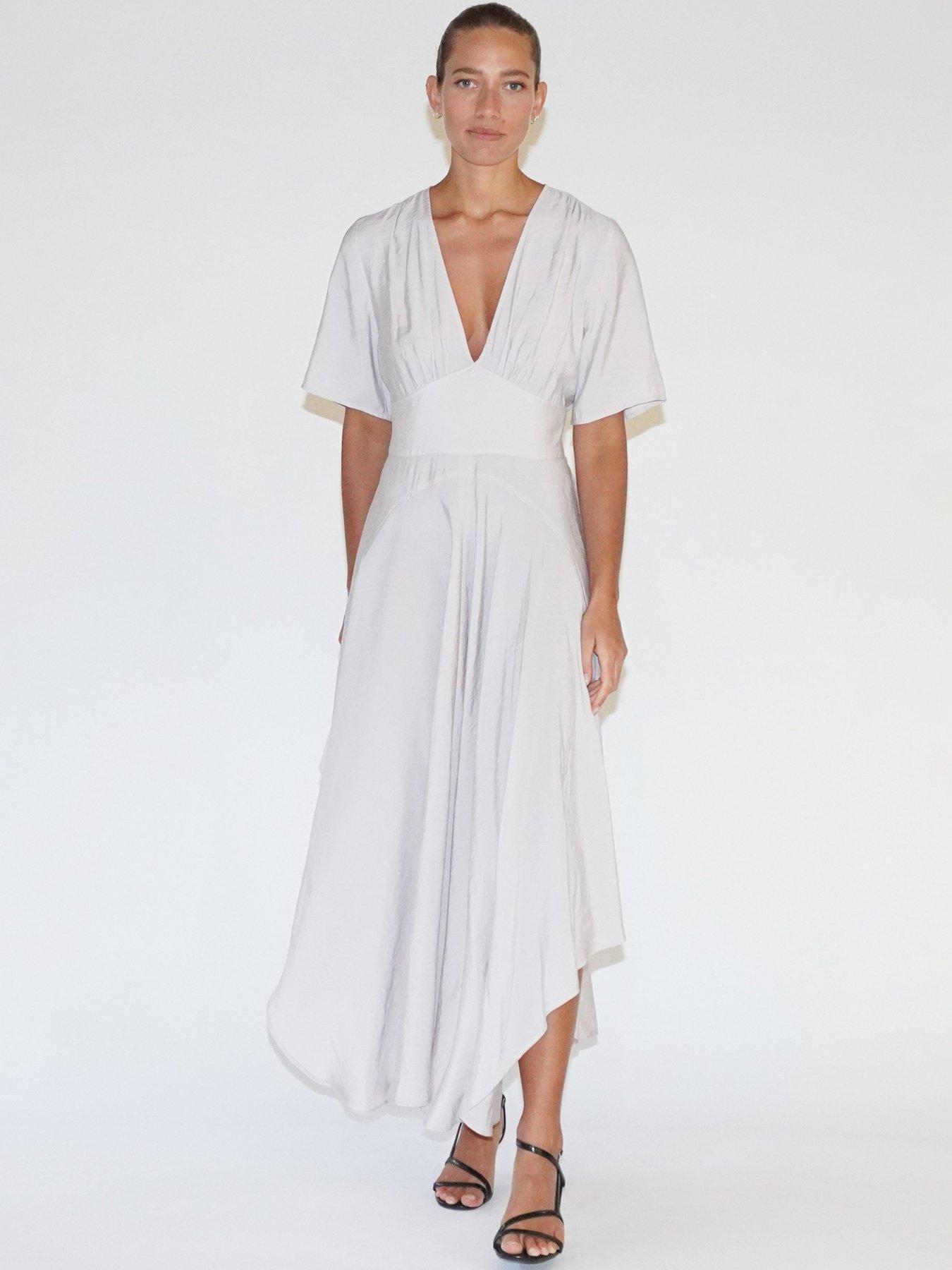 religion-handkerchief-hem-maxi-dress-whitedetail