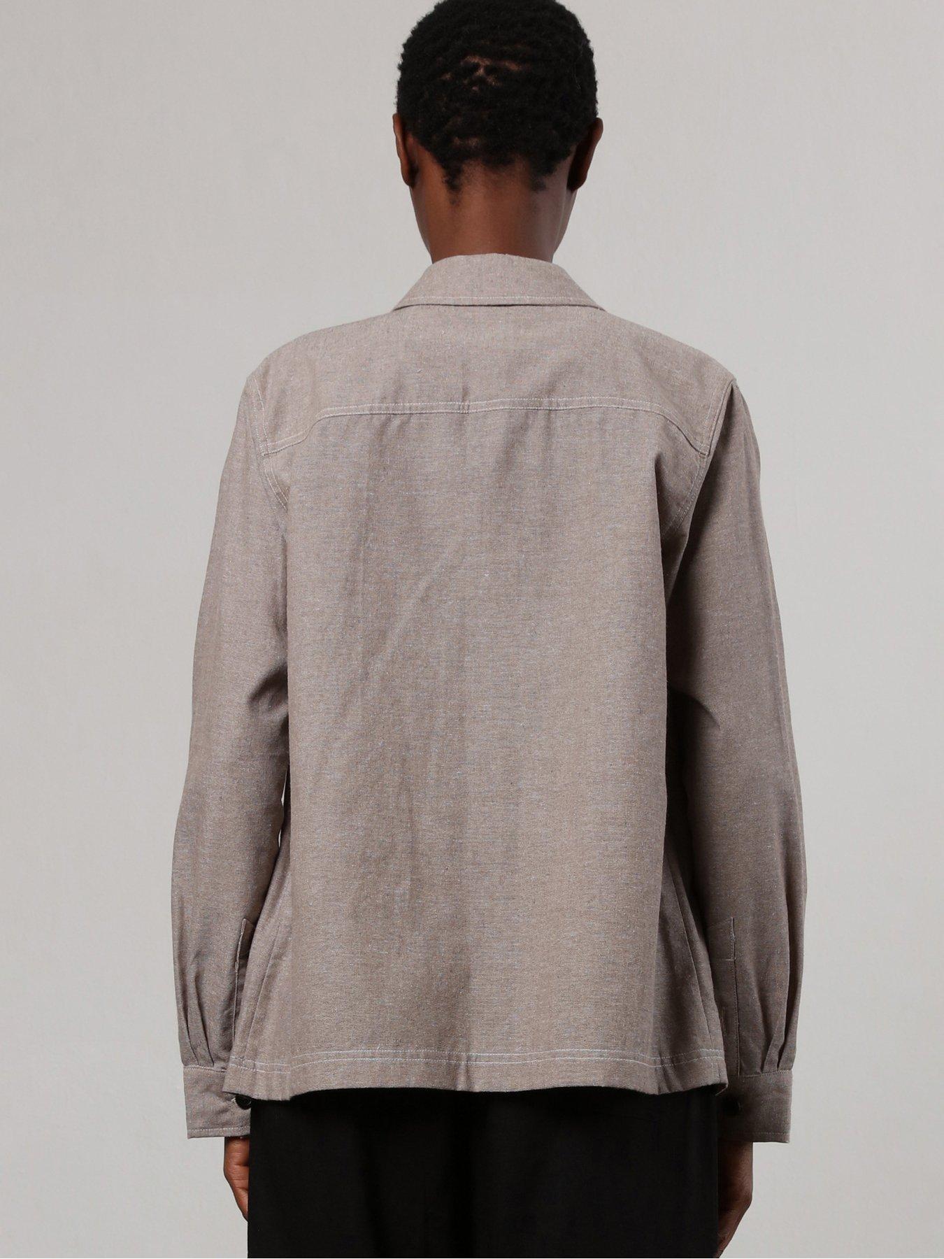 religion-linen-mix-tribe-shirt-jacket-beigestillFront