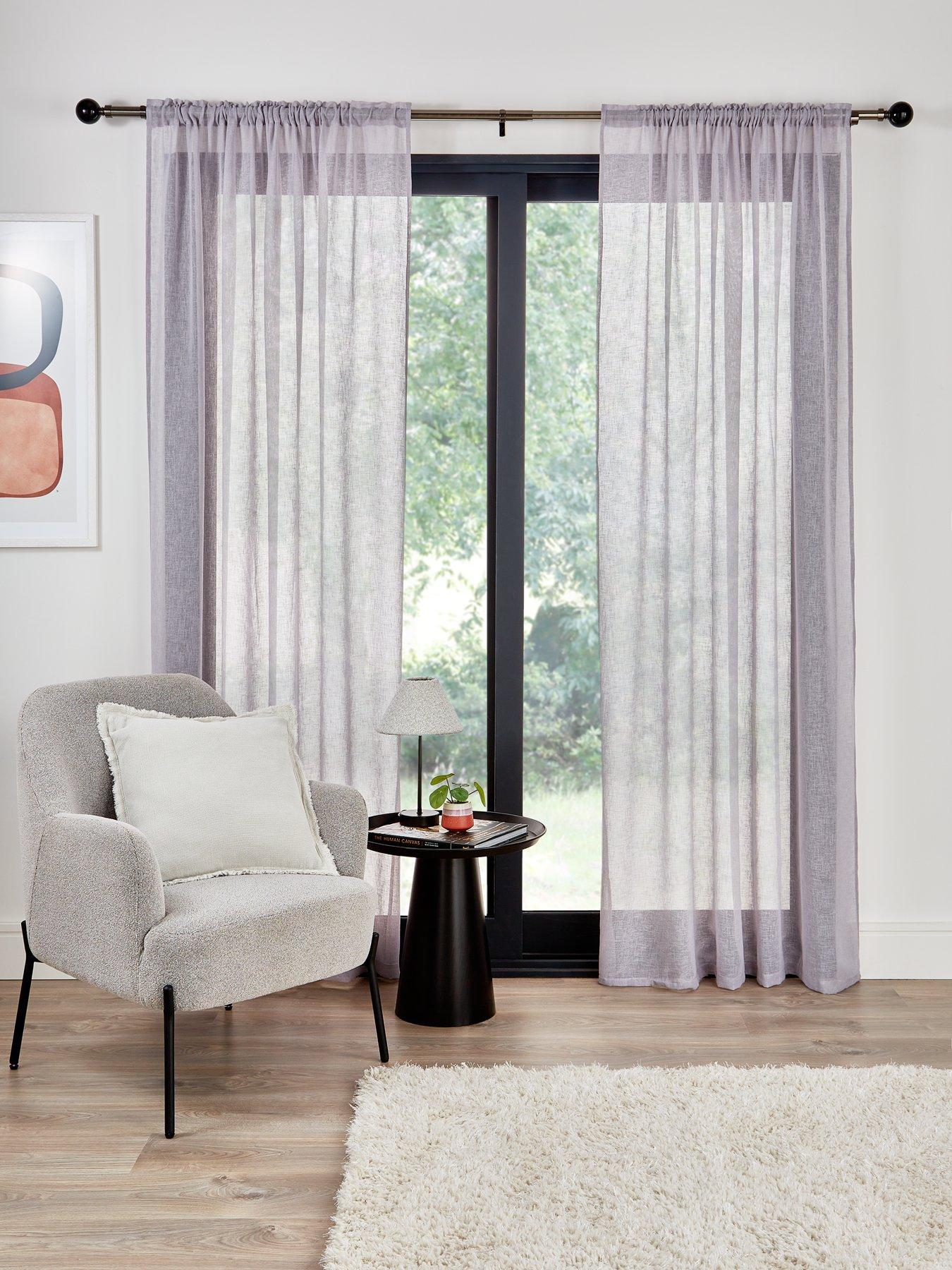 Image 1 of 3 of The Very Collection Eve Voile&nbsp;Panel Pair