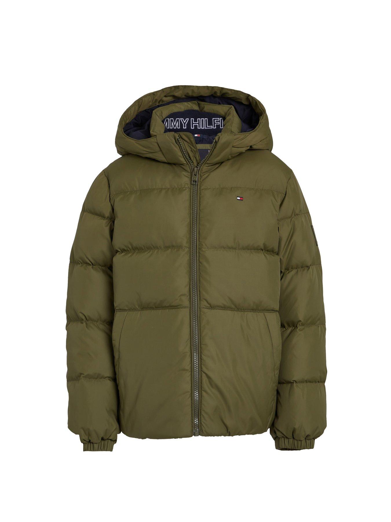 tommy-hilfiger-boys-essential-down-jacket-khakistillFront