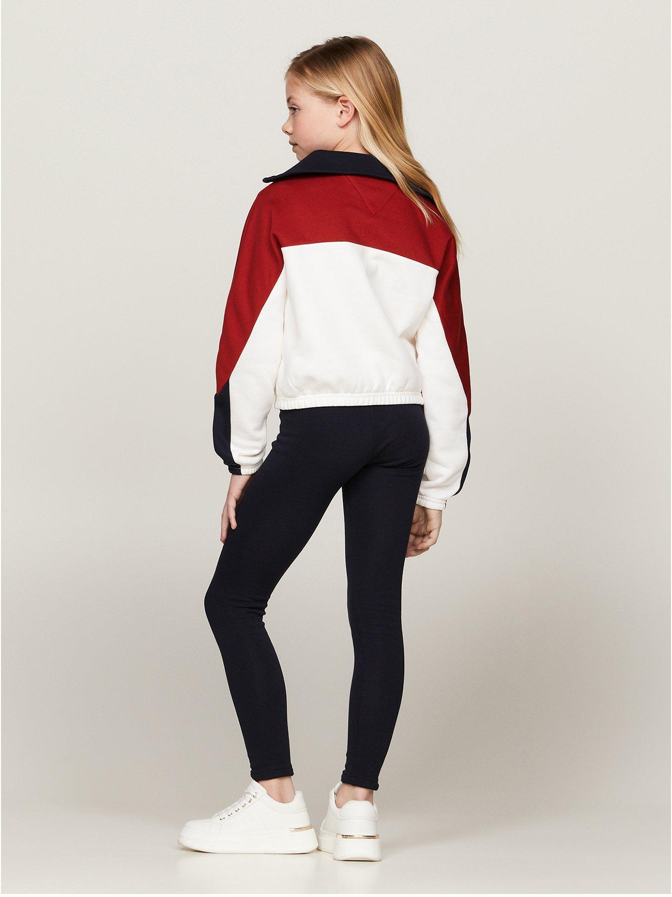 tommy-hilfiger-girls-colourblock-half-zip-sweat-top-multiback