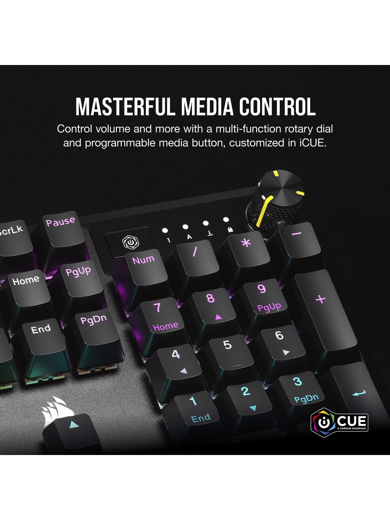 Image 4 of 8 of CORSAIR CORSAIR K70 CORE RGB KEYBOARD - RED Switch