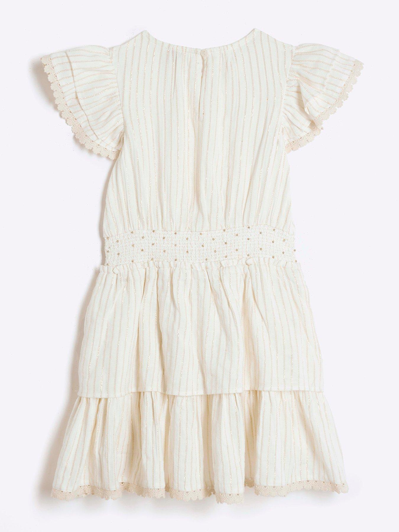 river-island-girls-glitter-tiered-dress-creamback