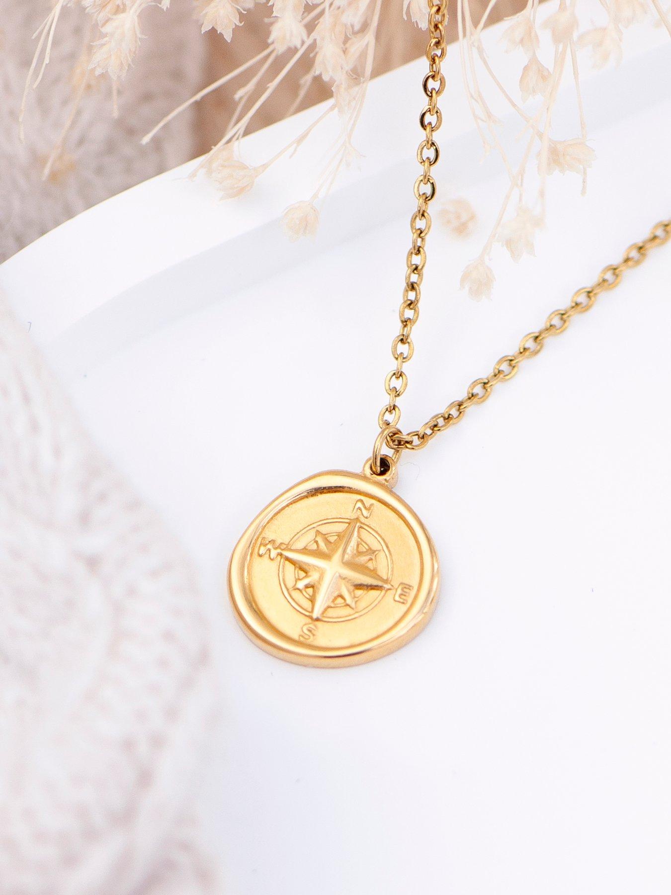 treat-republic-personalised-compass-amulet-necklaceback