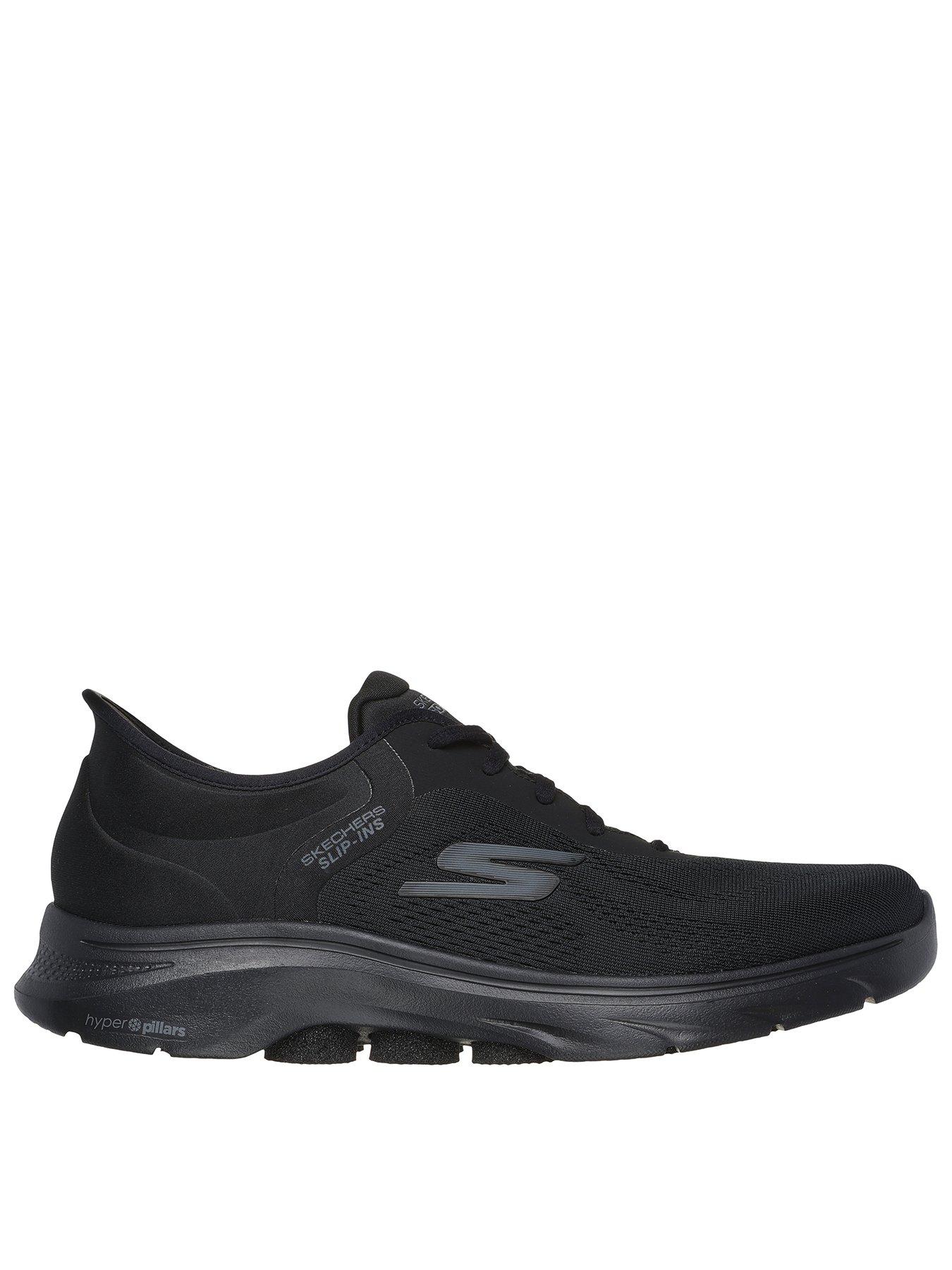 skechers-skechers-slip-ins-go-walk-7-lace-up-trainers-black