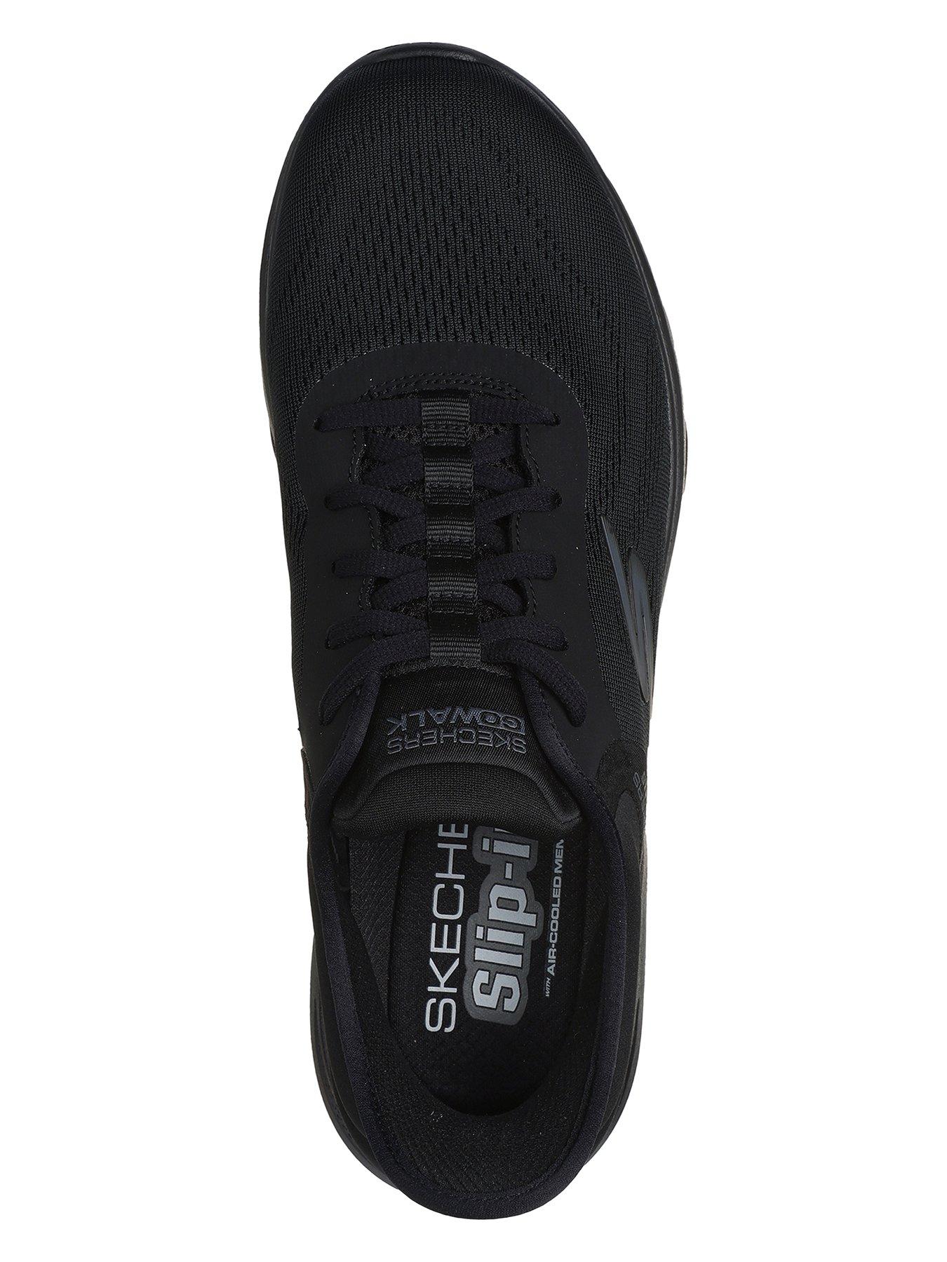 skechers-skechers-slip-ins-go-walk-7-lace-up-trainers-blackoutfit