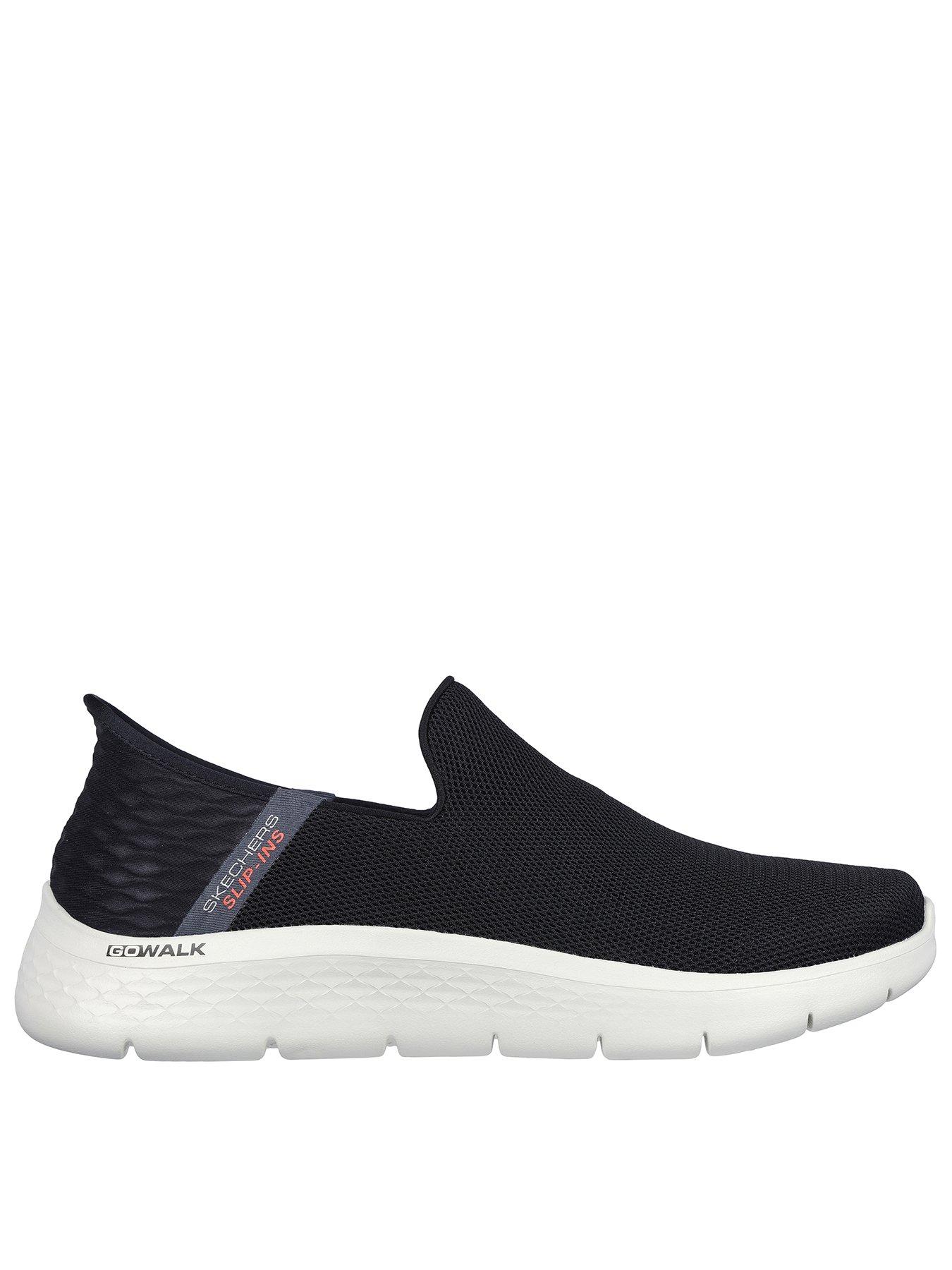 Image of Skechers Skechers Slip-Ins Go-Walk Flex Trainers - Black