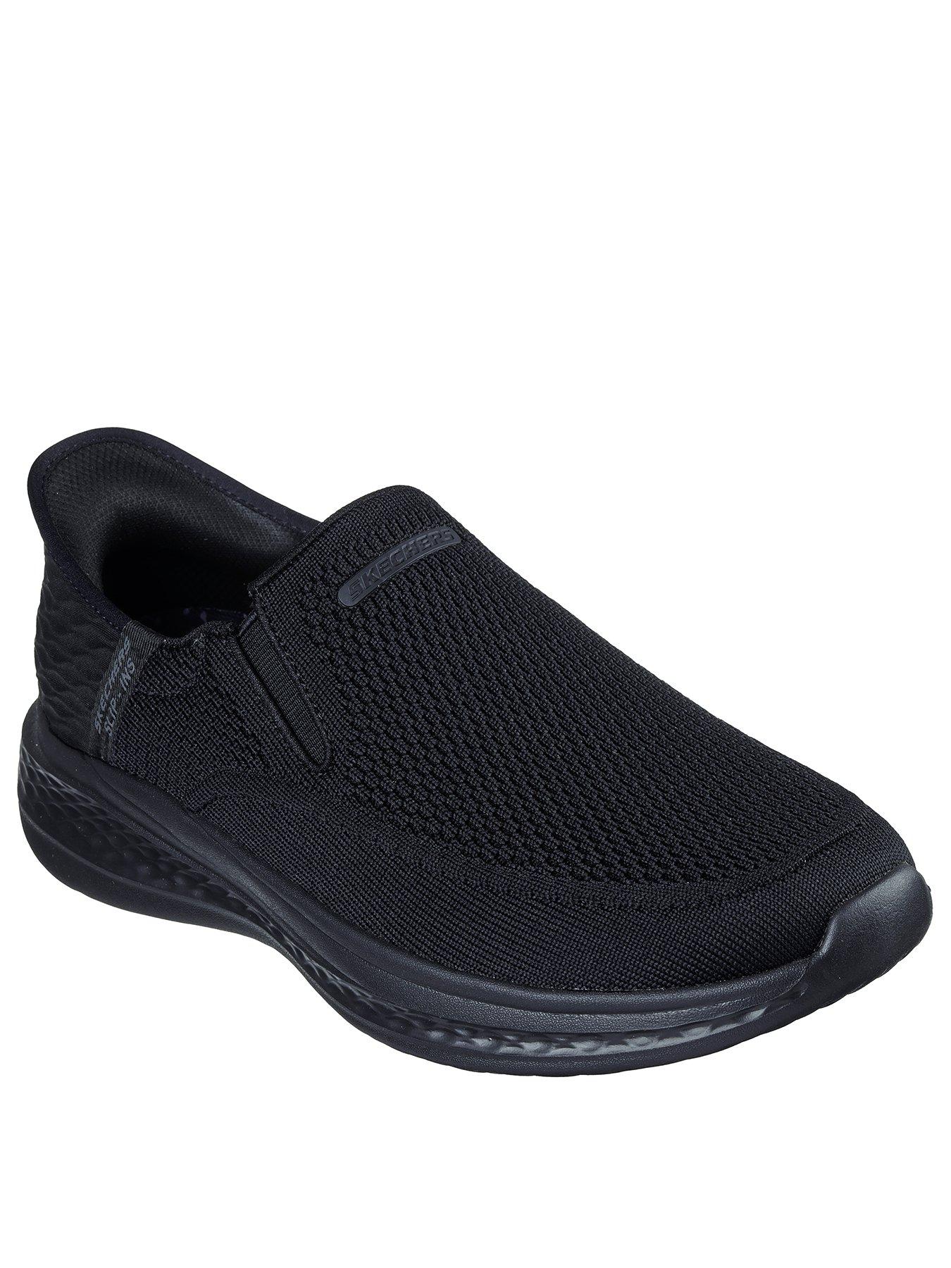 skechers-skechers-slip-ins-slade-dual-gore-trainers-black-knitted-meshstillFront