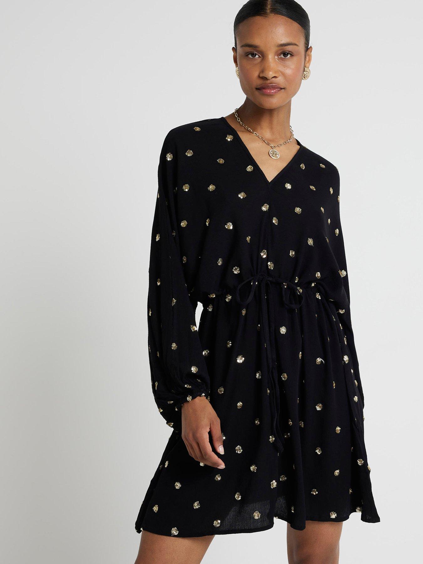 river-island-spot-sequin-mini-dress-black