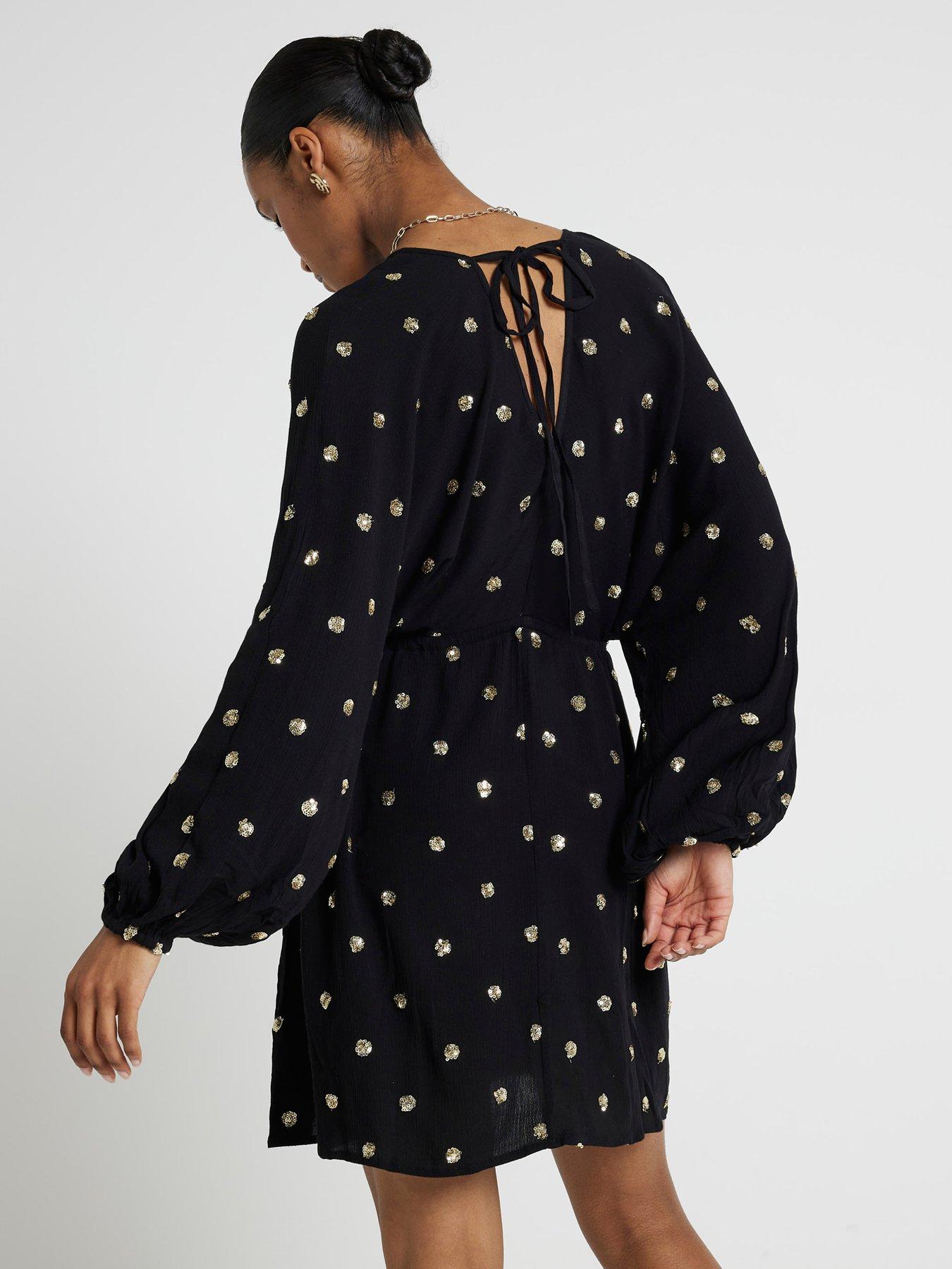 river-island-spot-sequin-mini-dress-blackstillFront