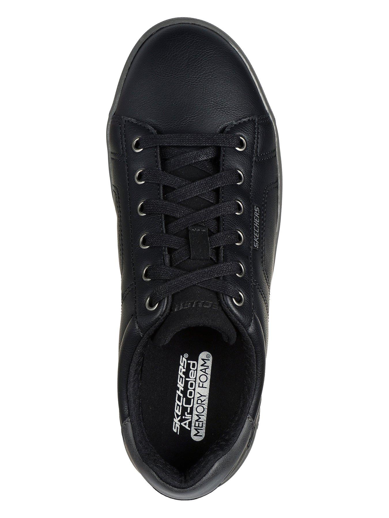 skechers-skechers-cavell-6-eyelet-lace-up-shoes-blackoutfit