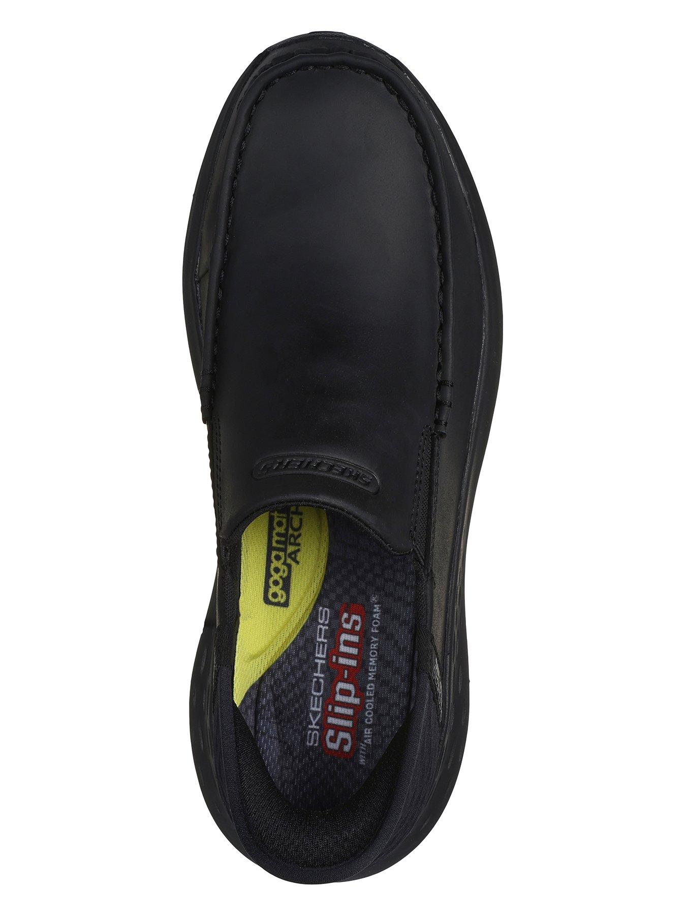 skechers-skechers-parson-slip-ins-casual-slip-on-shoes-black-leatheroutfit