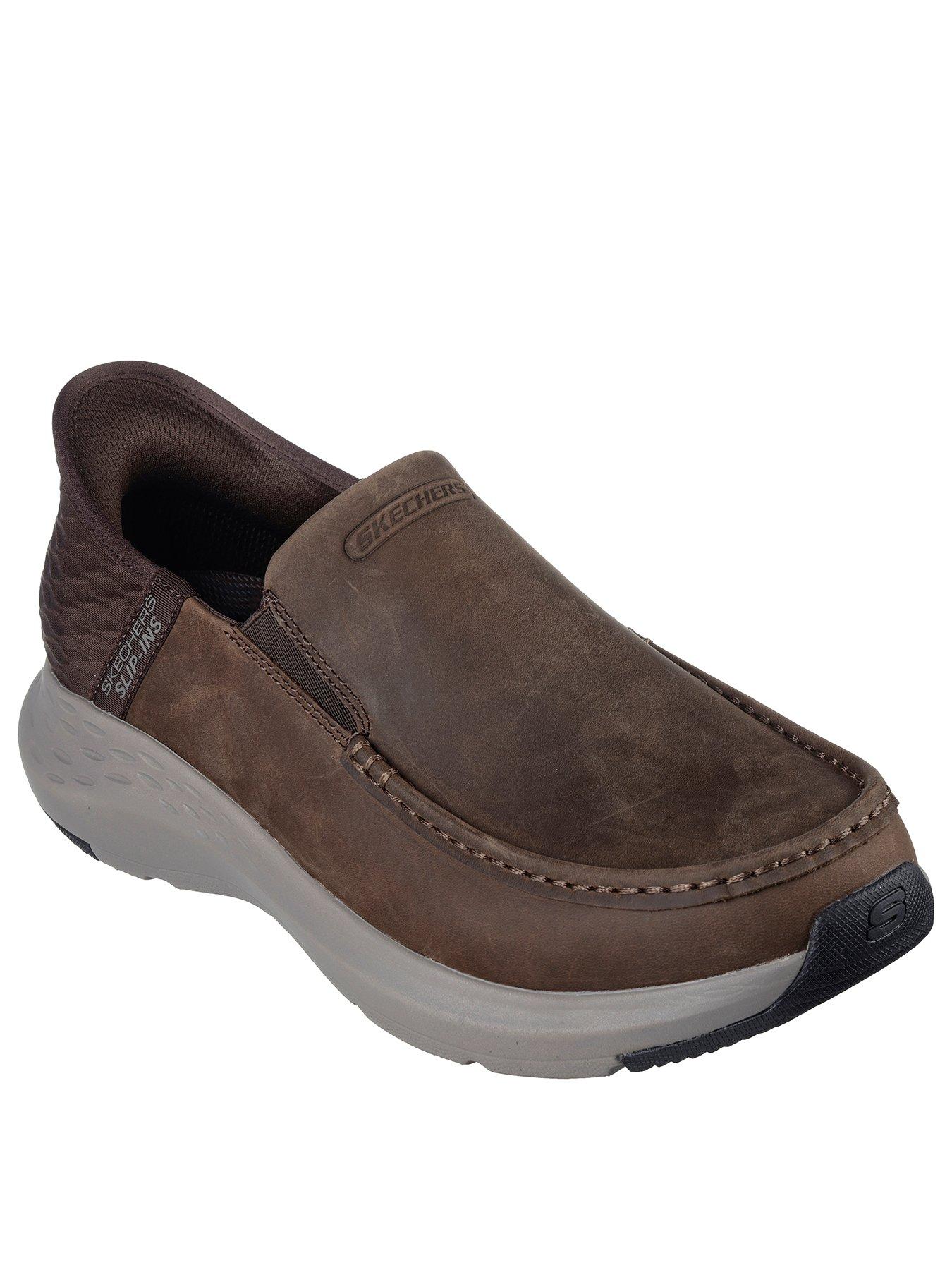 skechers-skechers-parson-slip-ins-casual-slip-on-shoes-cocoa-leatherstillFront