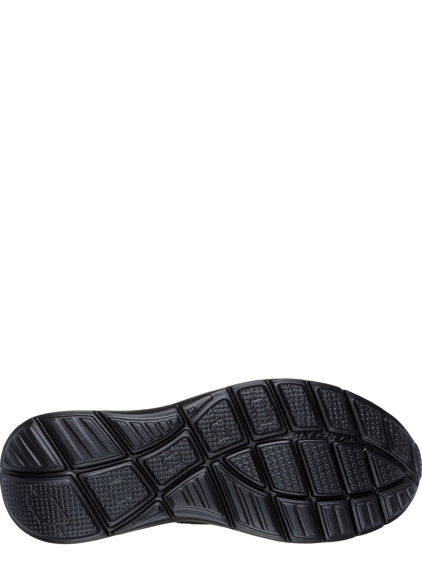 Image 4 of 5 of Skechers Skechers Slip-Ins Equalizer Relaxed Fit Trainers - Black Mesh