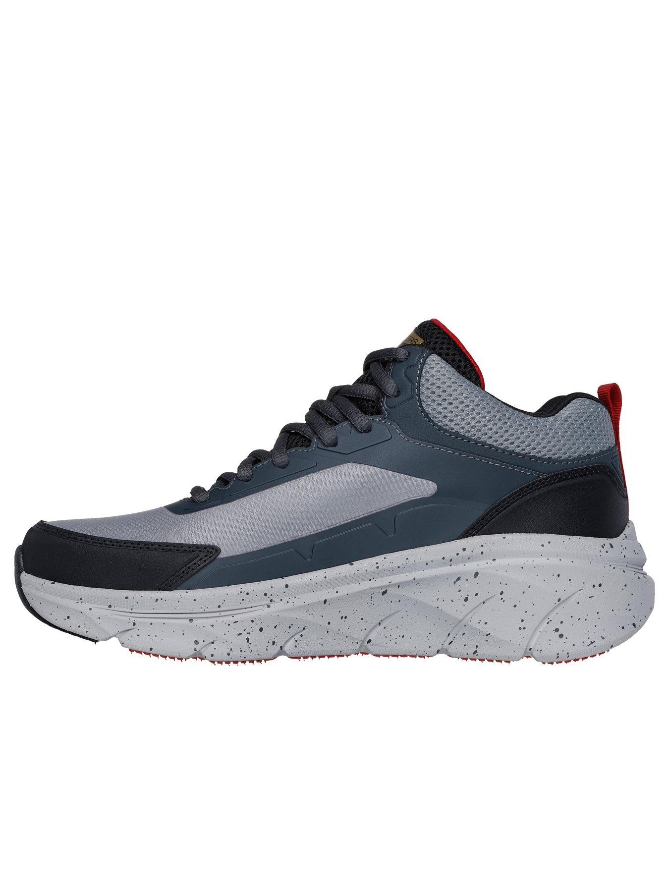 Image 5 of 5 of Skechers Skechers D'Lux Walker 100% Waterproof Mid Top Trainers - Charcoal