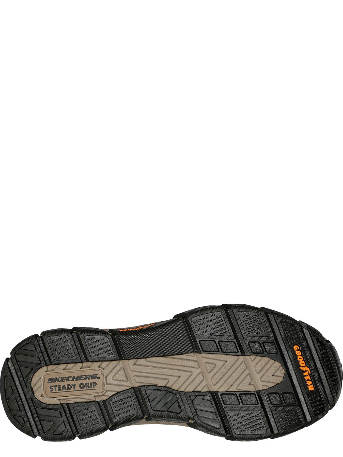 Image 4 of 5 of Skechers Skechers Respected Slip-Ins Casual Slip On Shoes - Dark Brown Leather