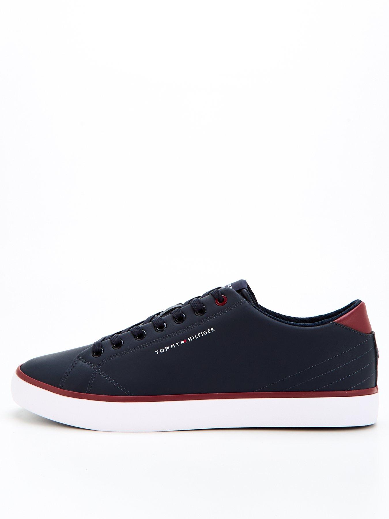 undefined Tommy Hilfiger Hi Vulcanised Low Leather Sneaker - Navy