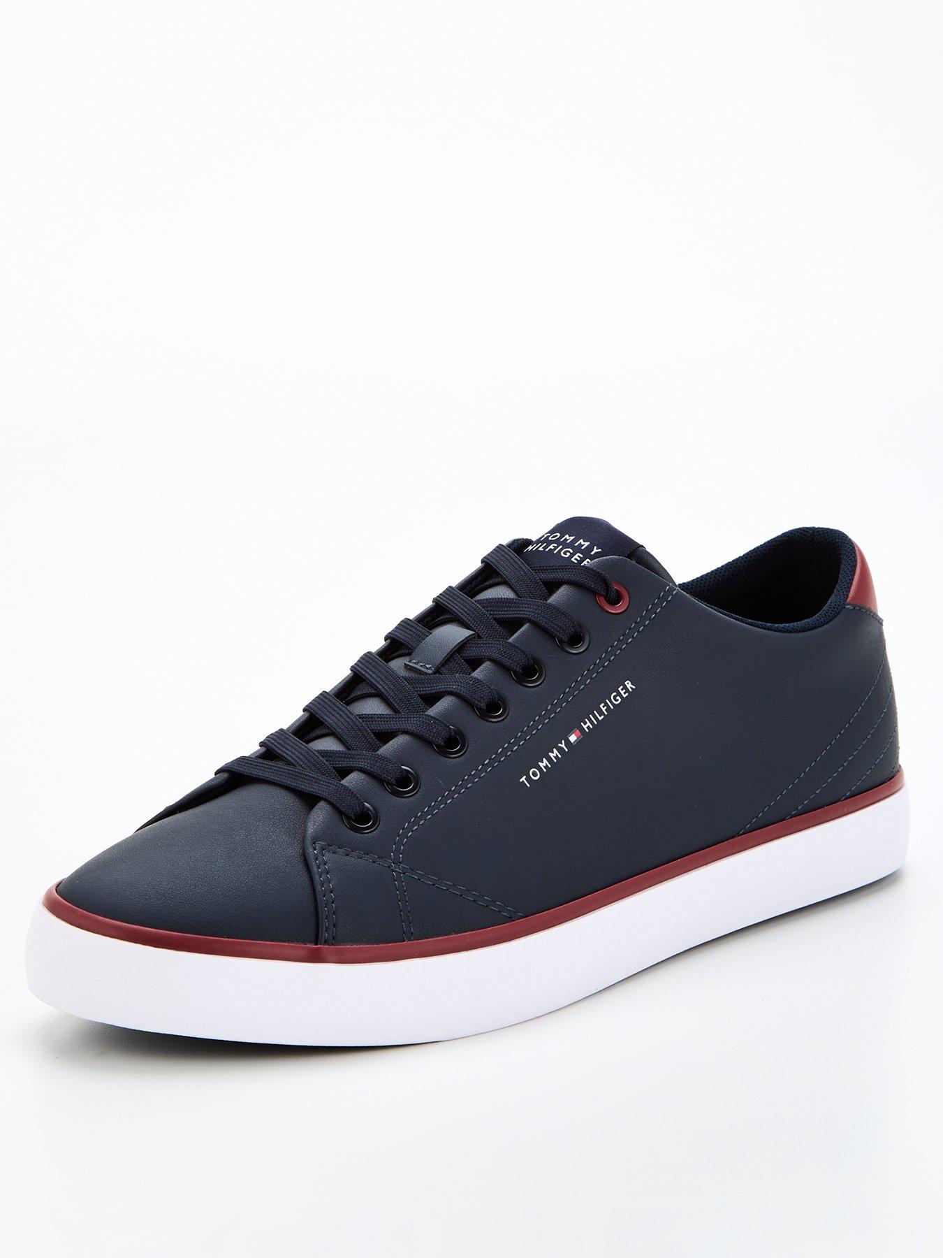 tommy-hilfiger-tommy-hilfiger-hi-vulcanised-low-leather-sneaker-navystillFront