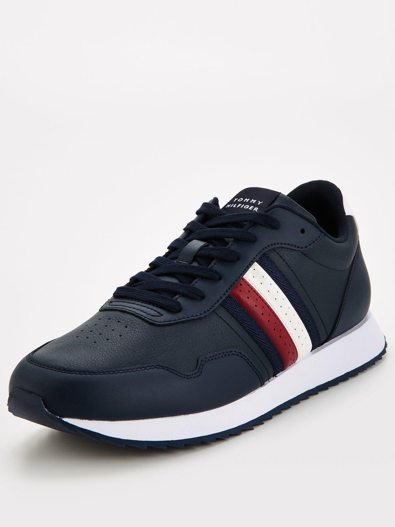 tommy-hilfiger-tommy-hilfiger-evo-leather-mix-essential-runner-navystillFront