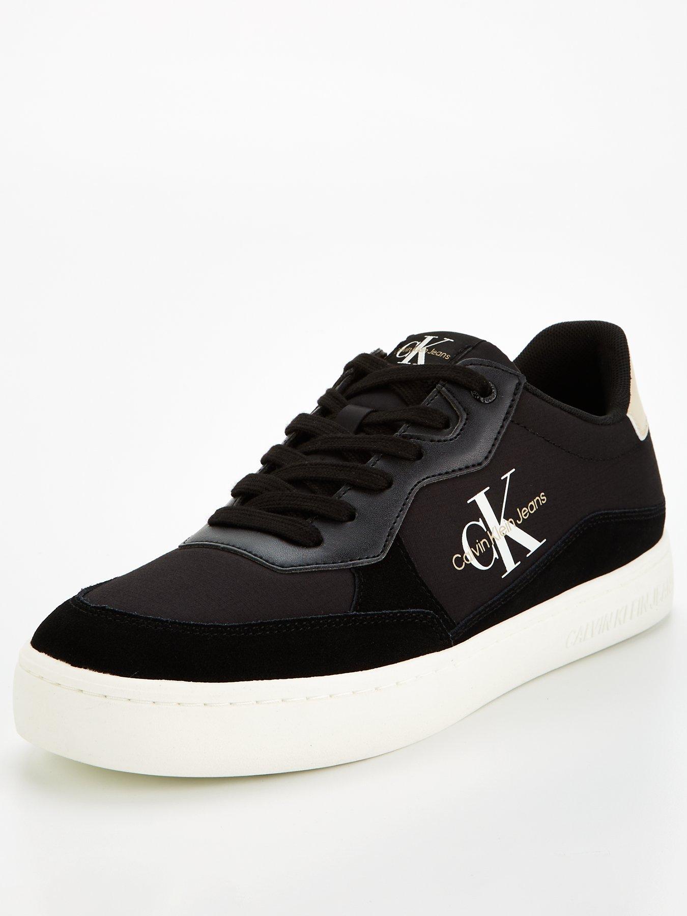 calvin-klein-jeans-calvin-klein-jeans-mixed-material-cupsole-sneaker-blackwhitestillFront