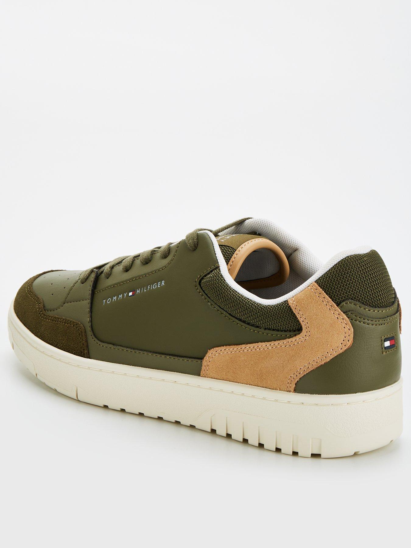 tommy-hilfiger-tommy-hilfiger-leather-mix-essential-basket-trainers-khakiback