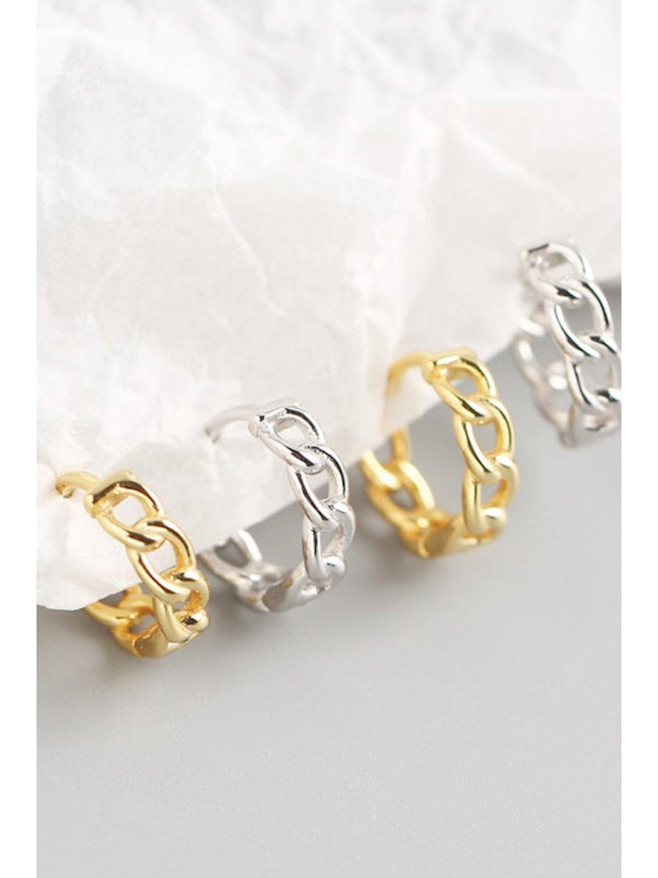 elk-bloom-14k-gold-plated-chain-hoopsback