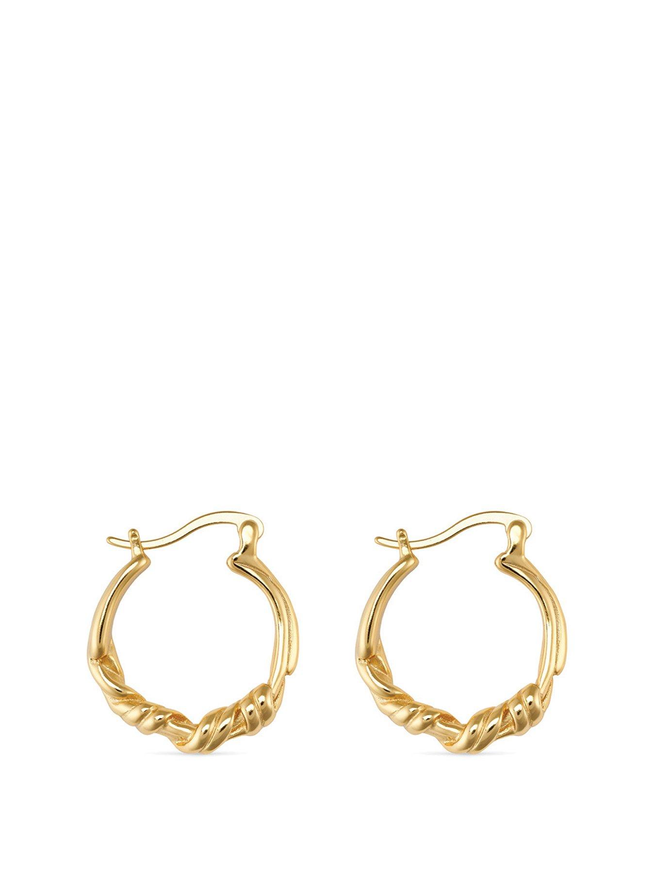 elk-bloom-chunky-14k-plated-gold-twisted-hoop-earrings