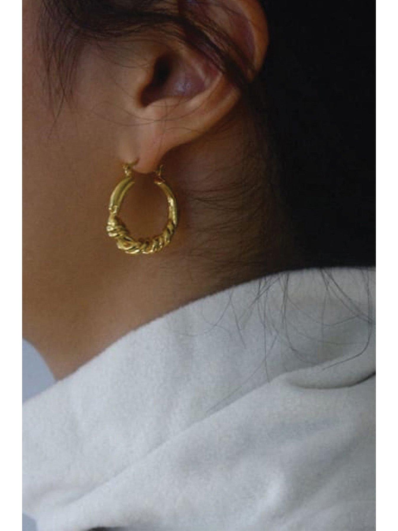 elk-bloom-chunky-14k-plated-gold-twisted-hoop-earringsdetail