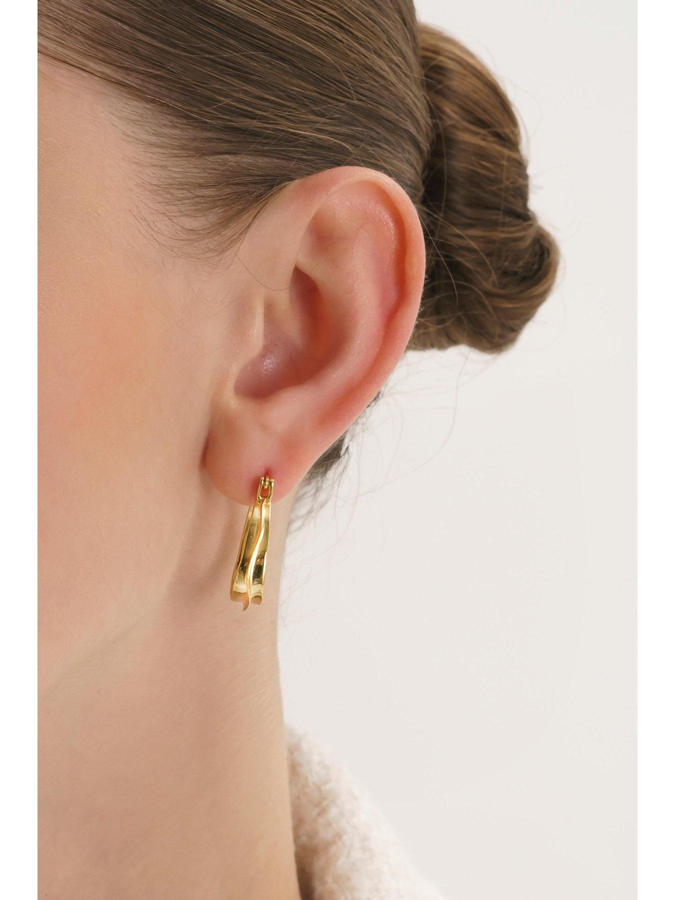 elk-bloom-chunky-14k-gold-plated-oval-hoop-earringsoutfit