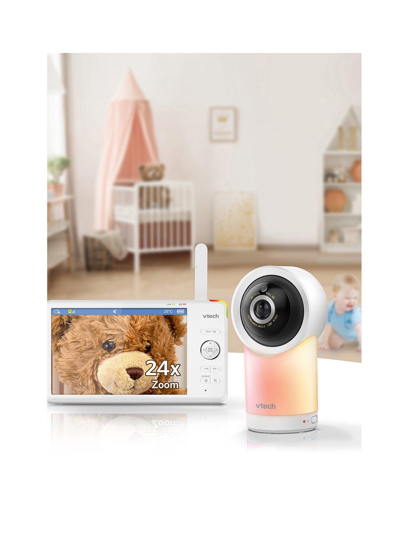 Image 2 of 6 of VTech RM7766HD 7" Smart Wi-Fi 1080p Pan and Tilt Baby Monitor