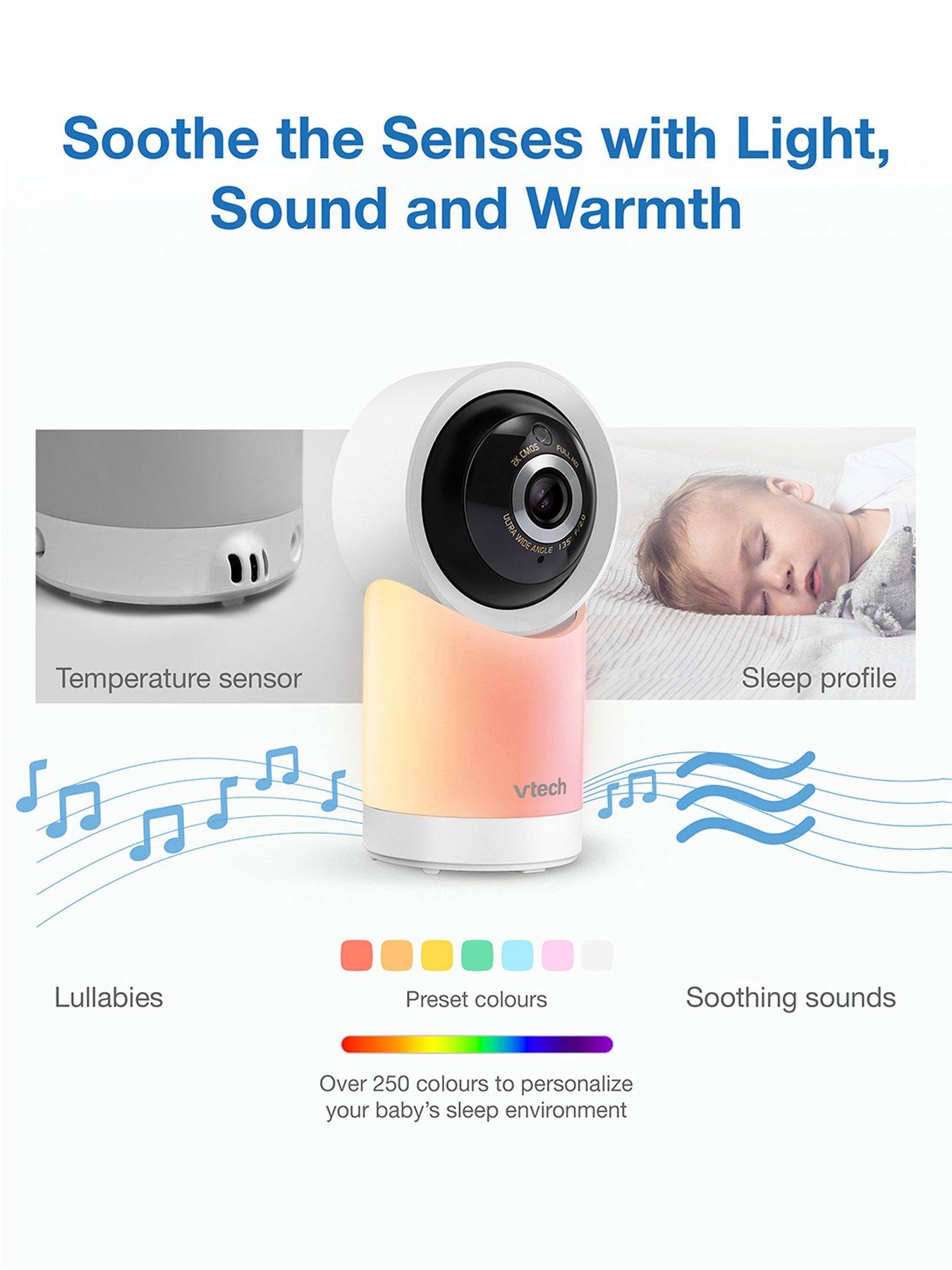 Image 5 of 6 of VTech RM7766HD 7" Smart Wi-Fi 1080p Pan and Tilt Baby Monitor