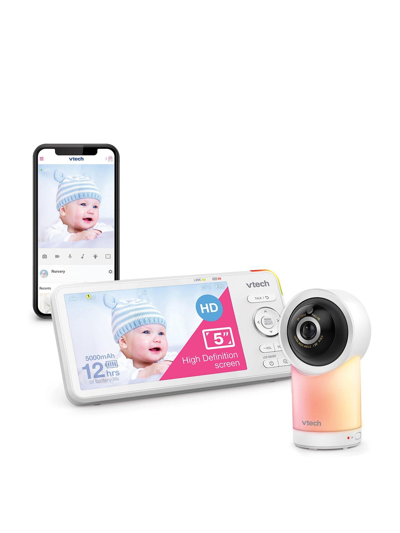 Image 1 of 5 of VTech RM5766HD.5" Smart Wi-Fi 1080p Pan &amp; Tilt Baby Monitor