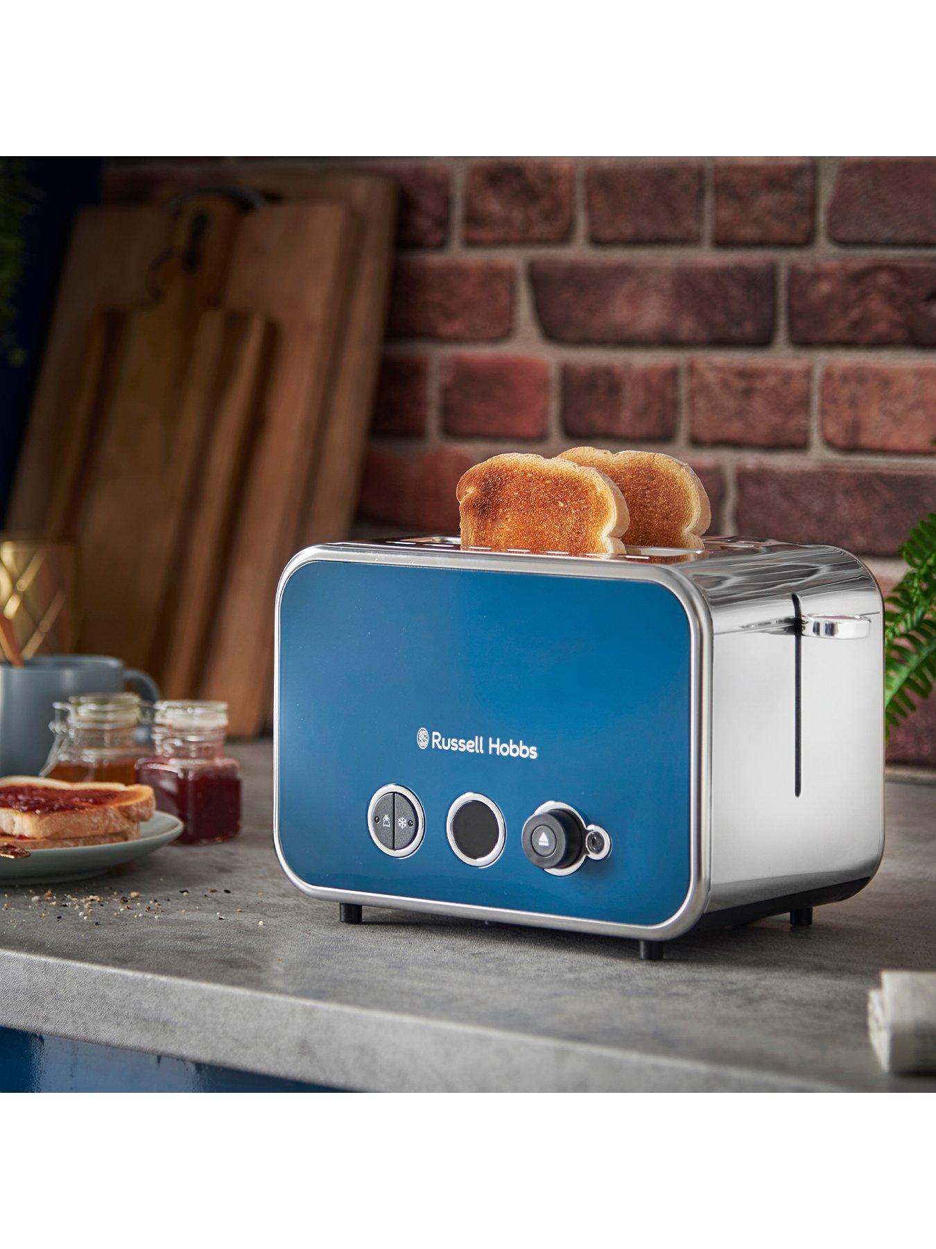 Image 5 of 7 of Russell Hobbs Distinctions Kettle and 2-Slice Toaster Bundle - Ocean Blue