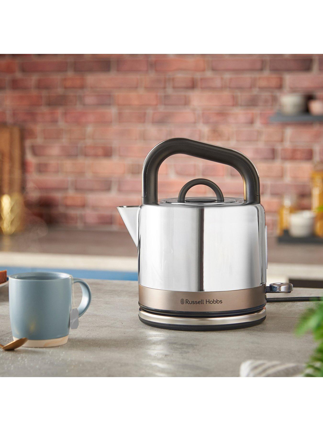 Image 2 of 7 of Russell Hobbs Distinctions Kettle and 2-Slice Toaster Bundle -&nbsp;Titanium