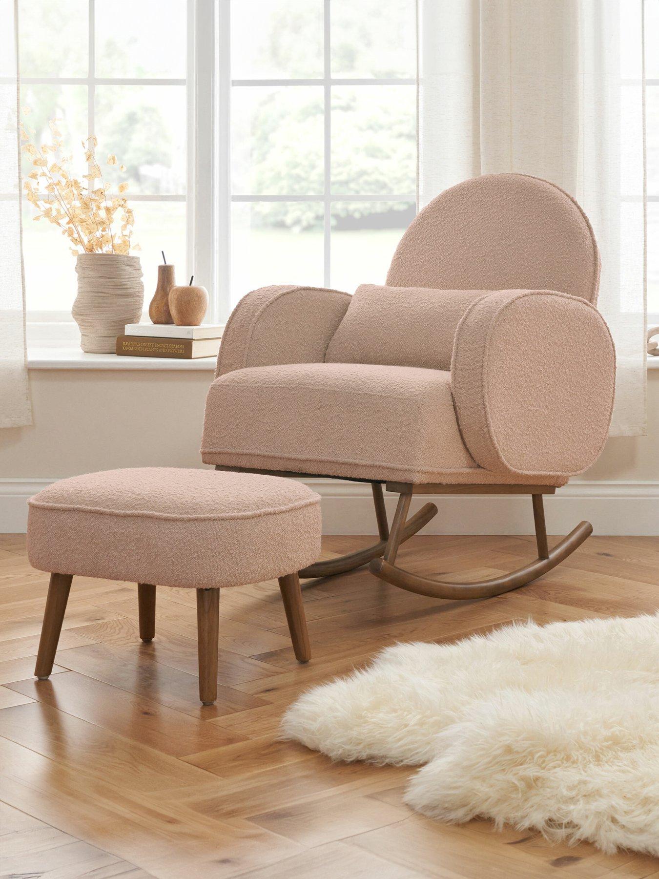 Tutti Bambini Micah Nursing Chair - Boucle Blush | Very Ireland