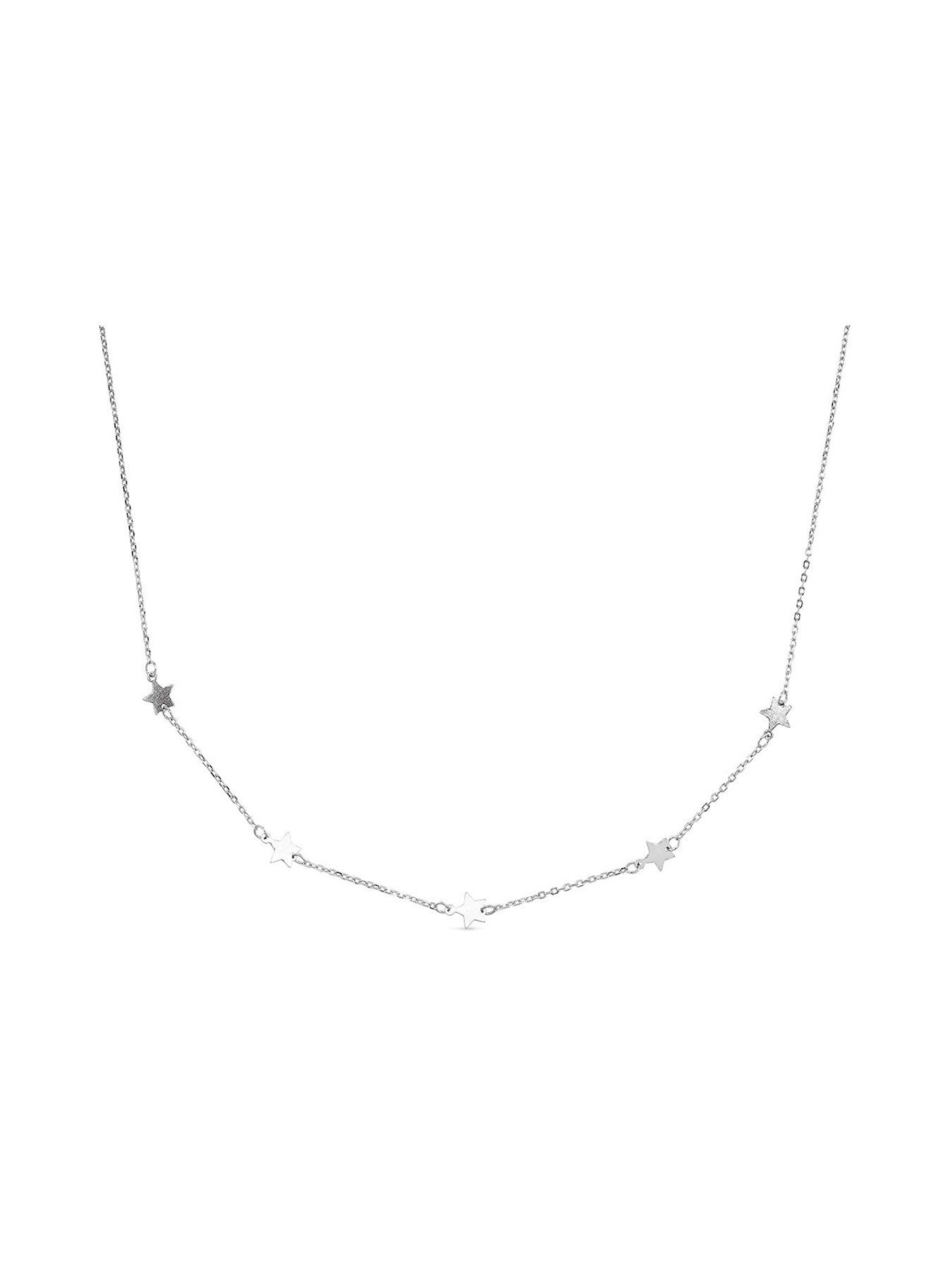 elk-bloom-dainty-sterling-silver-star-choker-silver