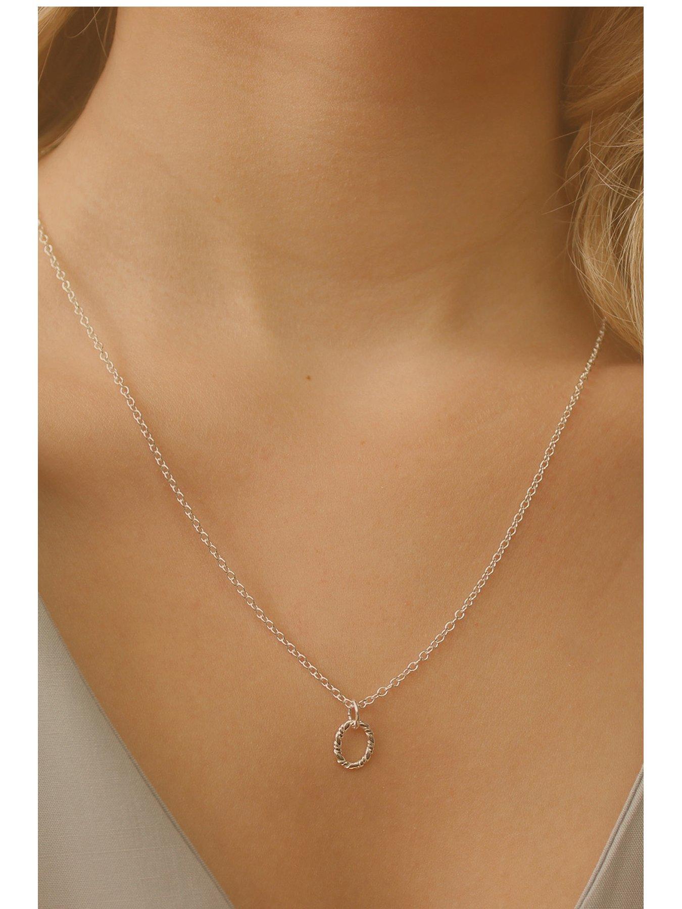 elk-bloom-dainty-silver-chain-necklace-silver