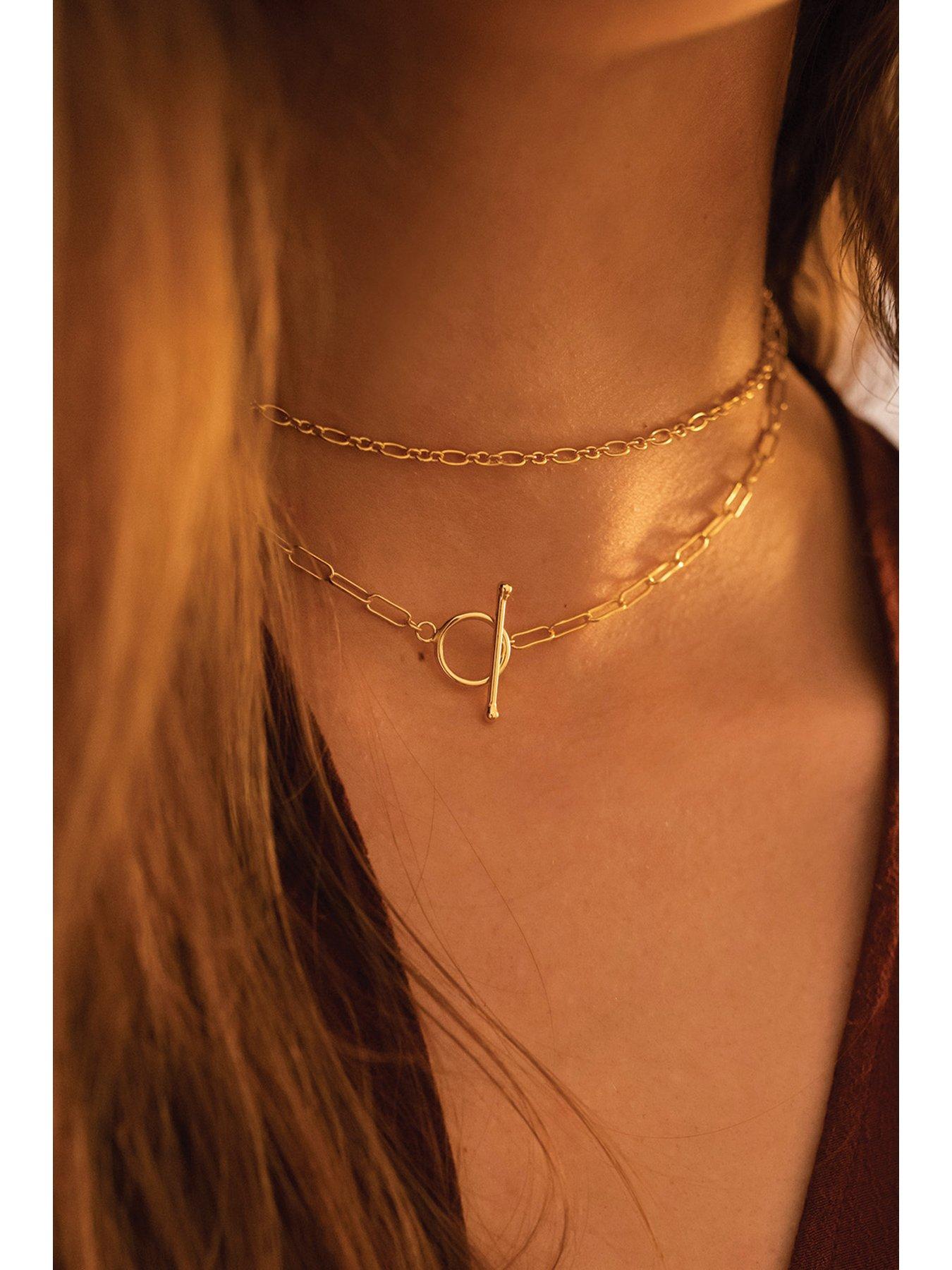 elk-bloom-14k-gold-plated-link-chain-minimalist-chokerstillFront