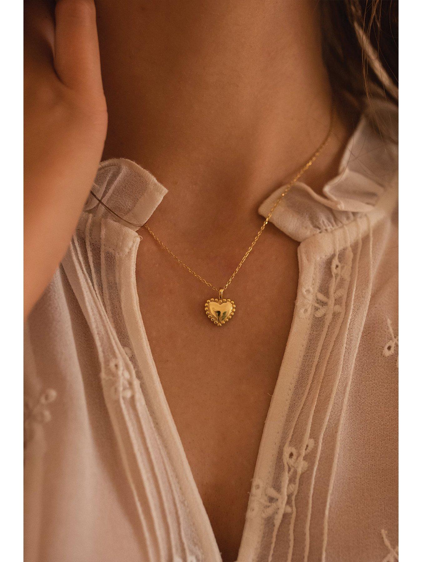 elk-bloom-dainty-18k-gold-plated-heart-love-necklacestillFront