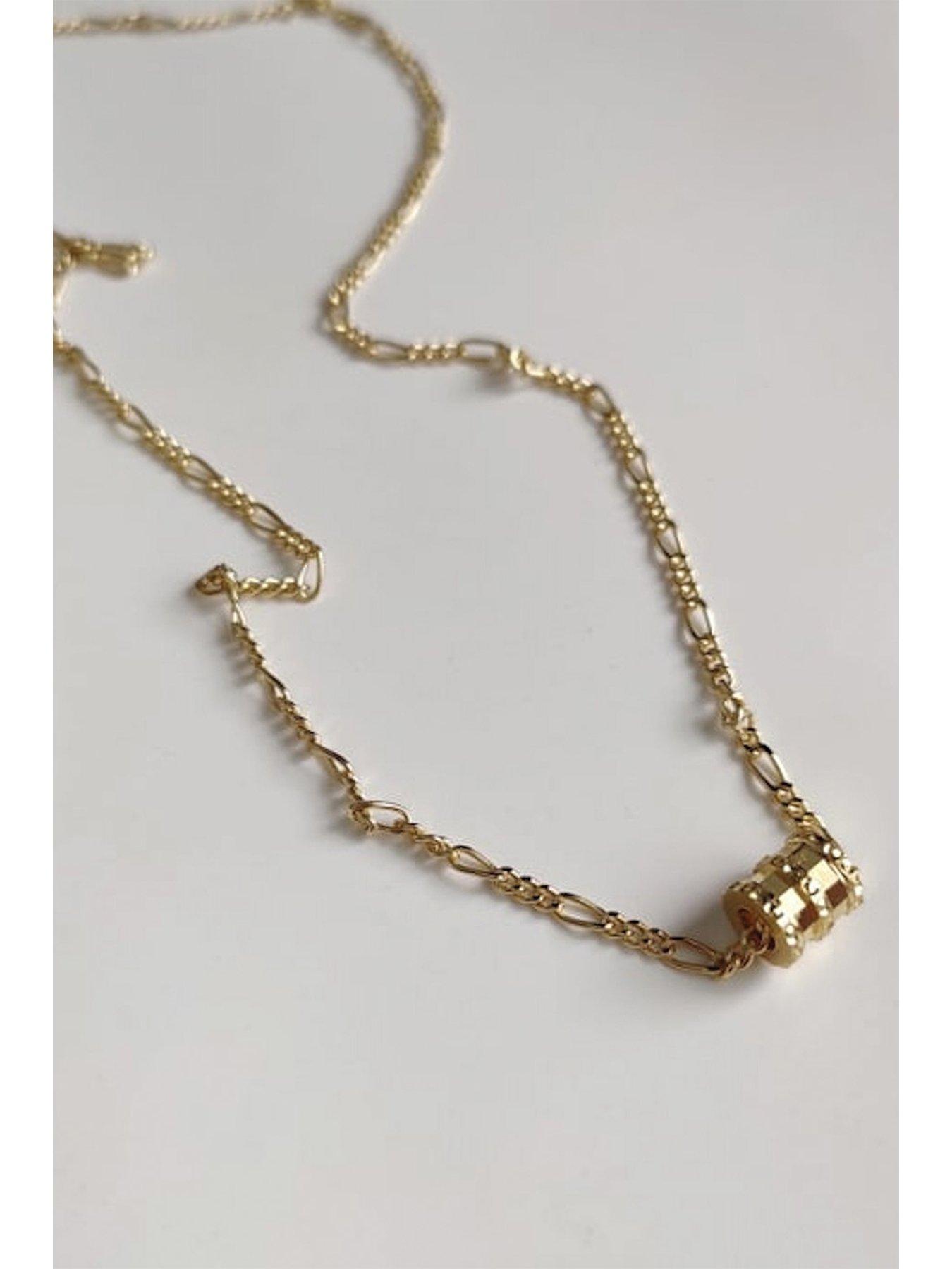 elk-bloom-thin-18k-gold-plated-link-chain-necklaceoutfit