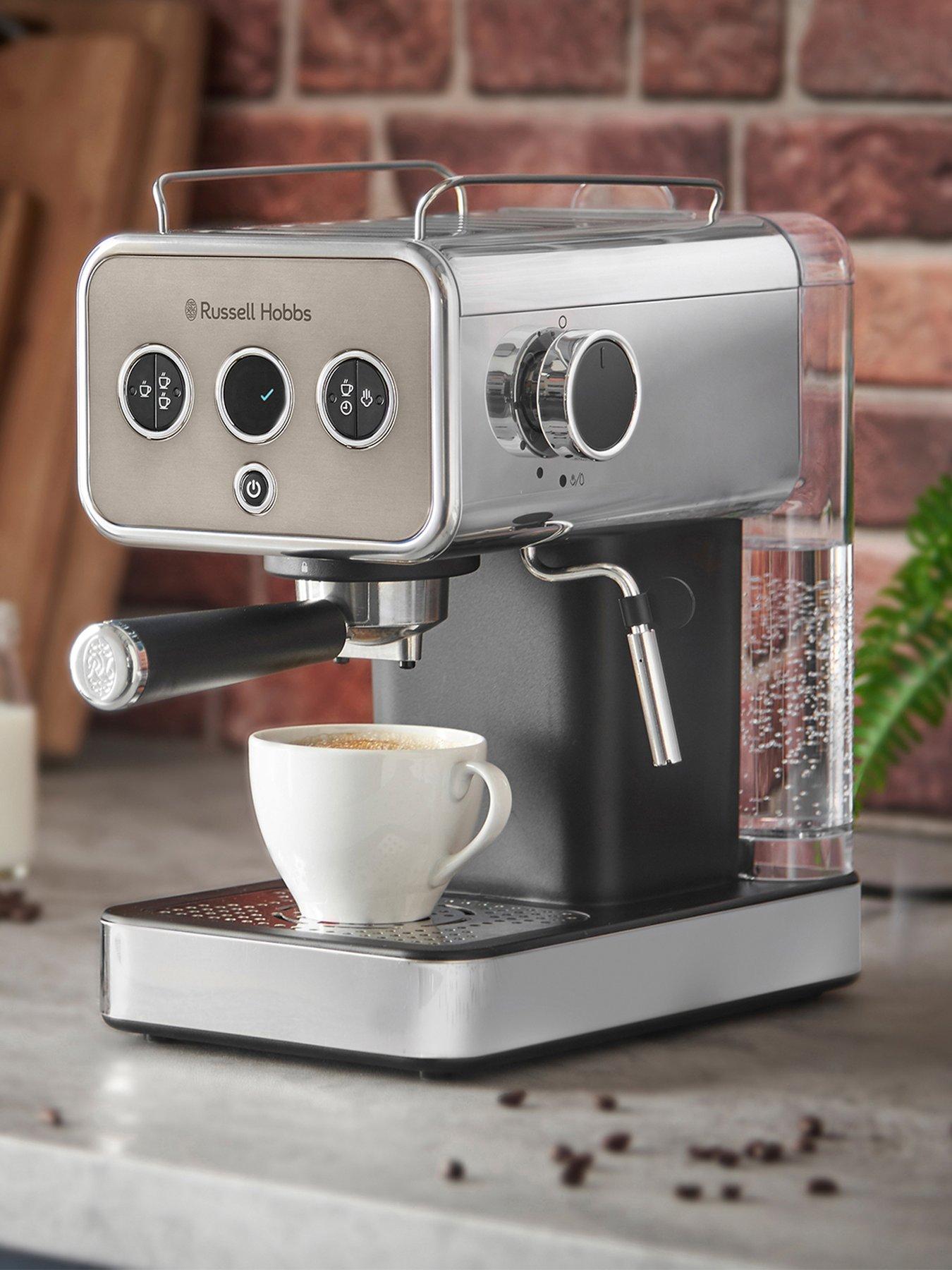 Image 1 of 8 of Russell Hobbs Distinctions Espresso Machine -&nbsp;Titanium