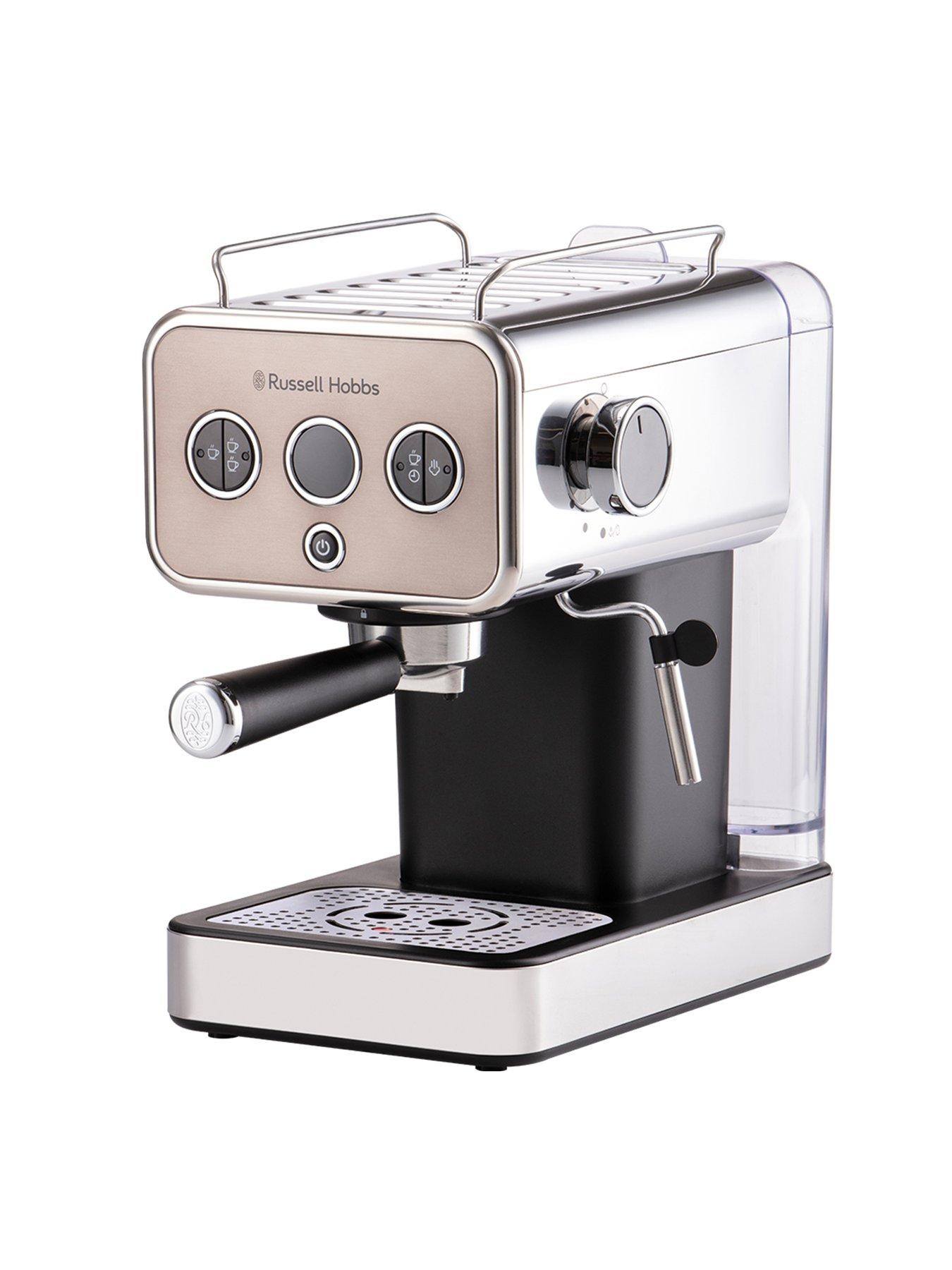 Image 2 of 8 of Russell Hobbs Distinctions Espresso Machine -&nbsp;Titanium